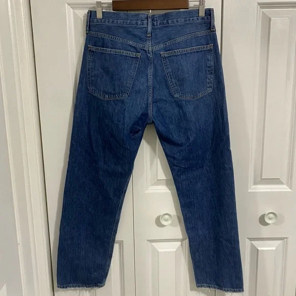 AGOLDE Indigo Parker Jeans in Surreal Size 26 - Picture 6 of 9